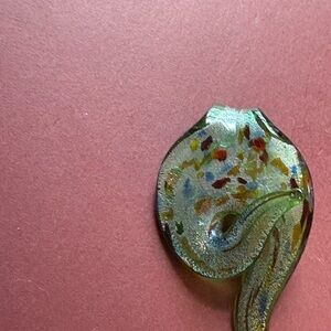 Multicolor Glass Art Sculpture